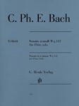 Flute Sonata A Minor Wq 132 Flute Solo
