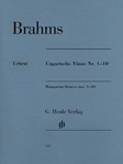 Hungarian Dances Nos. 1-10 [piano] Brahms