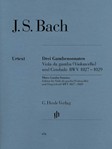 3 Gamba Sonatas Bwv 1027-1029
