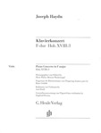 Concerto for Piano (Harpsichord) and Orchestra F Major Hob.XVIII:3