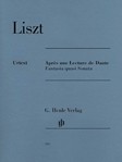 Apres Une Lecture De Dante Fantasia Quasi Sonata ('dante Sonata') For Piano