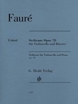 Sicilienne for Violoncello and Piano, Op. 78