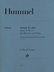 Sonata for Piano and Viola in E-flat Major Op 5 No 3