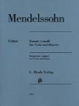 Mendelssohn - Sonata in C Minor for Viola and Piano