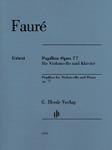 Faure Papillon Op77 Violoncello And Piano With Marked And Unmarked