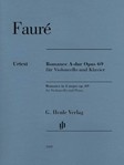 Romance in A Major Op 69 [cello] Faure - Henle Ed