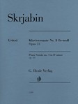 Piano Sonata No 3 F-sharp Minor Op 23