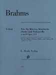 Clarinet Trio in a Minor Op. 114 for Piano, Clarinet (Viola) & Cello