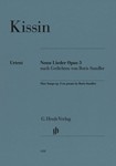 Nine Songs, Op. 5 on Poems by Boris Sandler