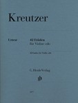 42 Etudes for Violin Solo Violin