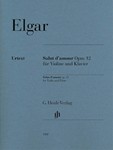 Salut d'amour Op 12 for Violin and Piano [Henle edition]