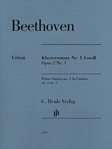 Piano Sonata No. 1 in F minor, Op. 2, No. 1 [piano] Beethoven - Henle Edition
