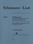 Fruhlingsnacht (Spring Night) from Liederkreis, Op. 39 - Piano