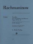 Vocalise Op. 34 No. 14 - for Voice and Piano High Voice
