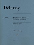 Minstrels from Preludes I [violin] Debussy VIOLIN/PIA