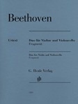 Duo for Violin and Violoncello, Fragment