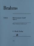Piano Sonata F Minor Op. 5 [piano] Brahms - Henle