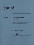 Piano Trio in D Minor Op. 120 [piano trio] Faure - Henle Ed