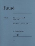 Piano Trio in D Minor Op. 120 [piano trio] Faure - Henle Ed
