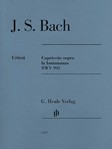 Capriccio Sopra La Lontananza Bwv 992 [Piano] Henle Edition