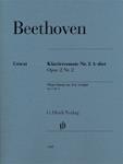 Piano Sonata No 2 in A Major Op 2 No 2 Beethoven [piano] Henle