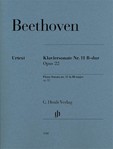 Piano Sonata No 11 in B-flat Major Op 22 Beethoven [piano] Henle