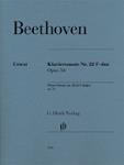 Piano Sonata No 22 in F Major Op 54 Beethoven [piano] Henle