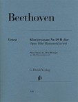 Piano Sonata No 29 in B-flat Major Op 106 (Hammerklavier) Beethoven [piano] Henle