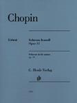 Scherzo in B-Flat Minor Op 31 Revised Edition [piano] Chopin - Henle Edition