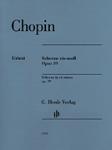 Scherzo C Sharp Minor Op 39 [piano] Chopin - Henle
