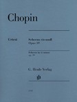 Scherzo C Sharp Minor Op 39 [piano] Chopin - Henle