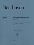Six Variations in F Major Op 34 [piano] Beethoven - Henle Ed