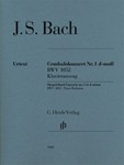 Harpsichord Concerto No. 1 in D Minor, BWV 1052 - Harpsichord Concerto No. 1 in D Minor, BWV 1052 for Piano HARPSICHOR
