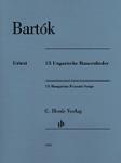 15 Hungarian Peasant Songs Piano Solo [piano] Bartok - Henle