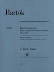 Improvisations on Hungarian Peasant Songs [piano] Bartok - Henle