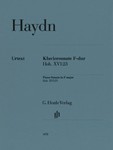 Piano Sonata F Major Hob. XVI:23 - Revised Edition