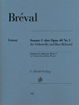 Breval - Sonata in C Major Op. 40, No. 1 - for Cello and Double Bass