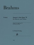 Violin Sonata No. 1 - G Major, Op. 78 for Violin and Piano -