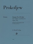 Violin Sonata No. 2 in D Major, Op. 94a - (from Flute and Piano) for Violin