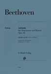 Adelaide Op. 46 - for Low Voice and Piano