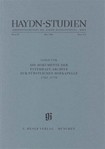 Die Dokumente der Esterházy-Archive zur fürstlichen Hofkapelle in der Zeit 1761-1770