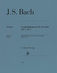 Harpsichord Concerto No. 2 E Major BWV 1053 - Conductor's Score