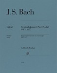 Harpsichord Concerto No. 4 in A Major, BWV 1055 - Chamber Orchestra Score