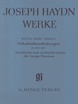 Folk Song Arrangements No. 269-364 Scottish and Welsh Songs for George Thomson PIANO