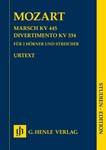 March K. 445 Divertimento K. 334 Orchestra Study Score
