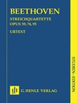 Streichquartette  Opus 59,74,95