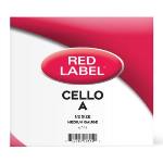 Super Sensitive 6114 Red Label Cello A Single String 1/2 Medium