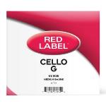 Super Sensitive 6134 Red Label Cello G Single String 1/2 Medium