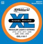 D'Addario EXL110-7 Nickel Wound Electric Strings