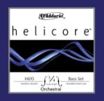 D'Addario Helicore Orchestral Bass String Set, 3/4 Scale, Medium Tension H61034M
